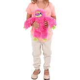 11.5" Neon Sloth Plush Toy for Kids